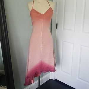 Express asymmetrical hem dress